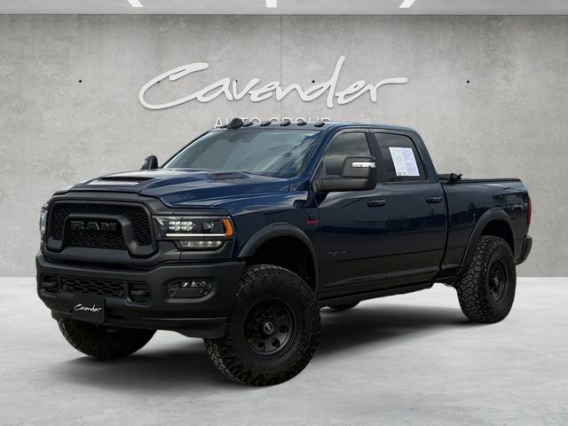 Patriot Blue Pearlcoat 2024 RAM 2500 Rebel Crew Cab 4WD Pickup Truck Four-Wheel Drive 6-Speed Automatic