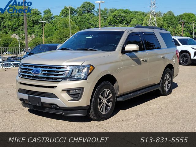 White Gold Metallic 2018 Ford Expedition SUV / Crossover Four-Wheel Drive Automatic