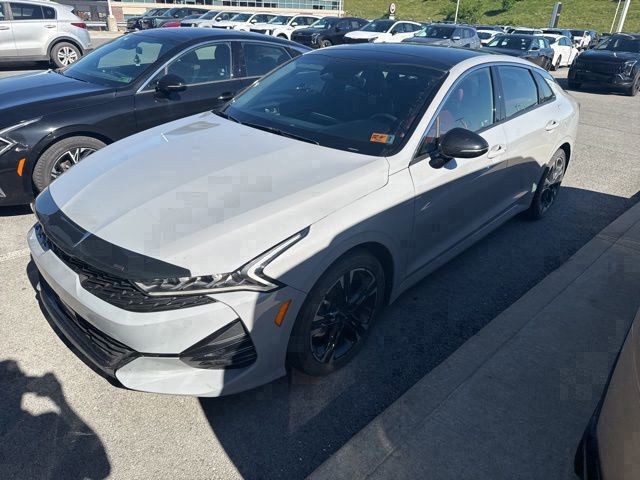 Wolf Gray 2024 Kia K5 GT-Line FWD Sedan Front-Wheel Drive 8-Speed Automatic