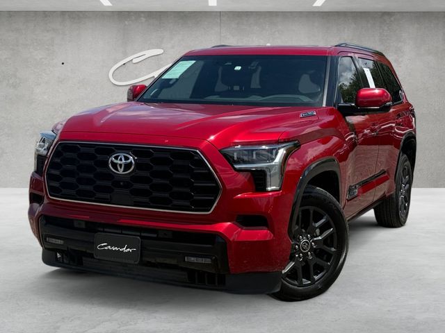 Supersonic Red 2023 Toyota Sequoia SUV / Crossover Four-Wheel Drive Automatic
