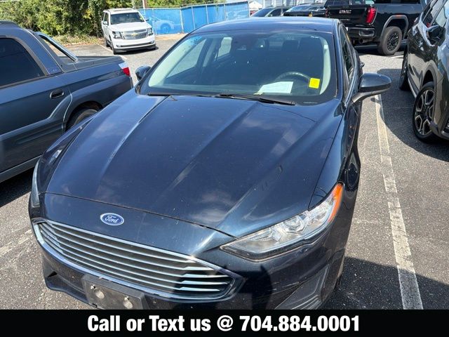 Blue Metallic 2020 Ford Fusion Sedan Front-Wheel Drive 6-Speed Automatic