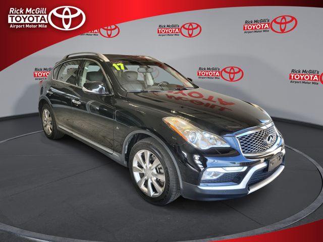 Black Obsidian 2017 INFINITI QX50 AWD SUV / Crossover All-Wheel Drive 7-Speed Automatic