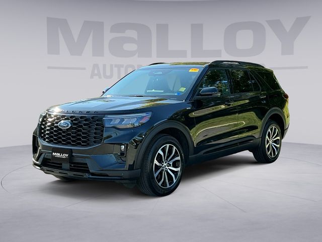 Agate Black Metallic 2025 Ford Explorer SUV / Crossover All-Wheel Drive Automatic