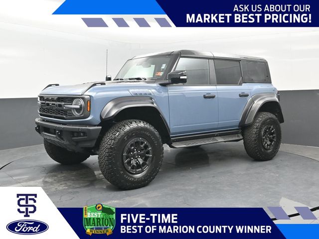 Blue (Azure Gray Metallic Tri-Coat) 2025 Ford Bronco Raptor SUV / Crossover Four-Wheel Drive Automatic