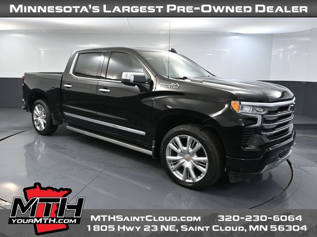 Black 2023 Chevrolet Silverado 1500 Pickup Truck Four-Wheel Drive Automatic