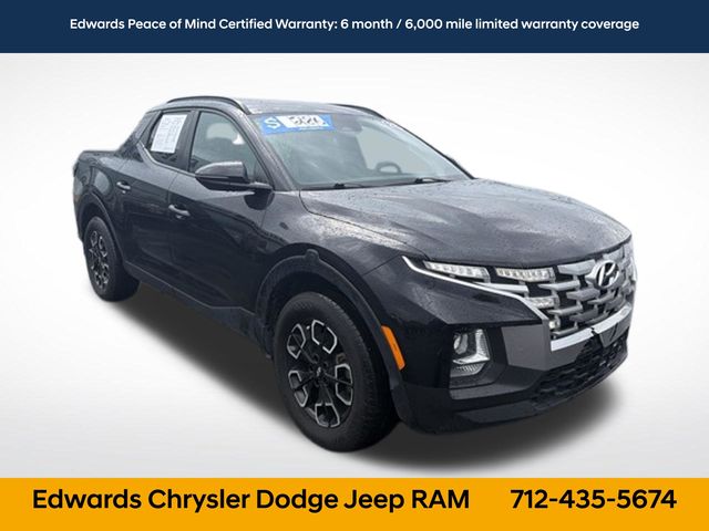 Phantom Black 2022 Hyundai Santa Cruz Pickup Truck All-Wheel Drive 8-Speed Automatic