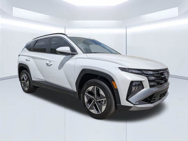 White Pearl 2025 Hyundai Tucson SEL AWD SUV / Crossover All-Wheel Drive 8-Speed Automatic