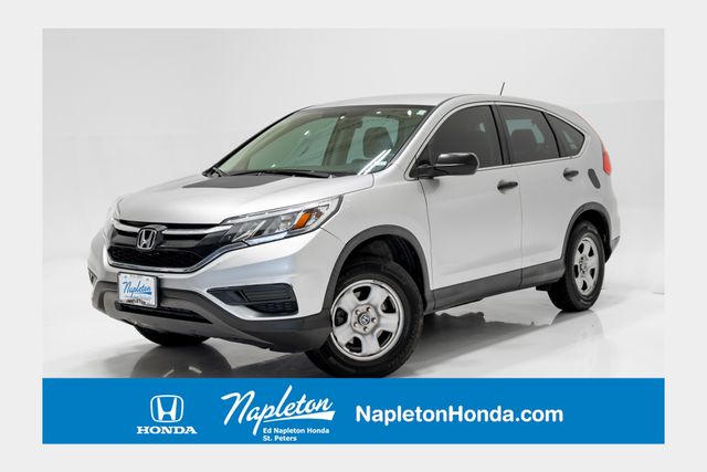 Alabaster Silver Metallic 2015 Honda CR-V SUV / Crossover All-Wheel Drive Continuously Variable Transmission