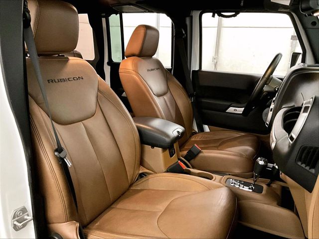 2016 Jeep Wrangler Unlimited Rubicon White at Luther Ford