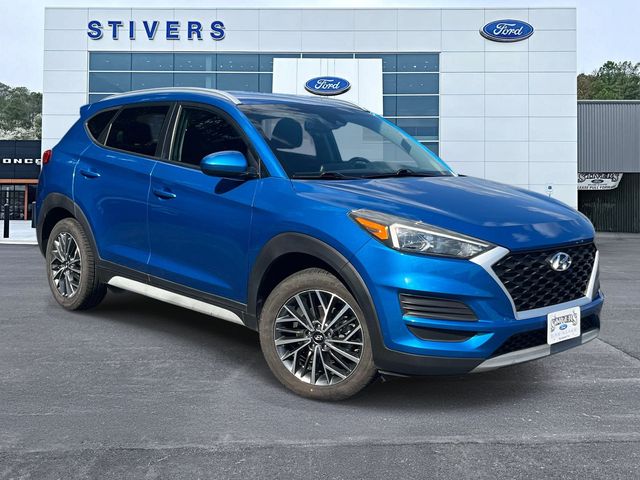Teal (Aqua Blue) 2019 Hyundai Tucson SUV / Crossover Front-Wheel Drive 6-Speed Automatic