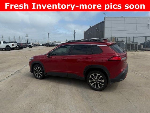 2023 Toyota Corolla Cross XLE Red at Gullo Toyota