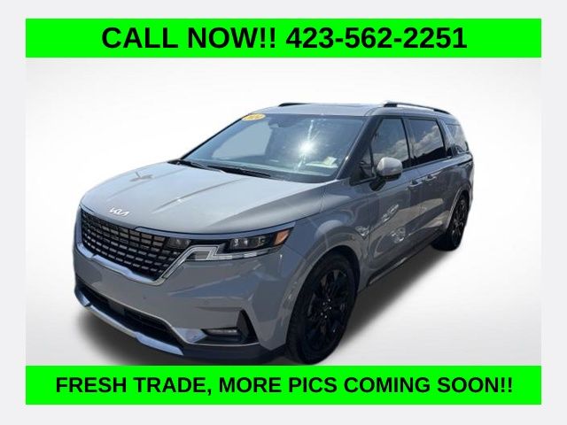Ceramic Silver 2024 Kia Carnival Minivan Front-Wheel Drive 8-Speed Automatic