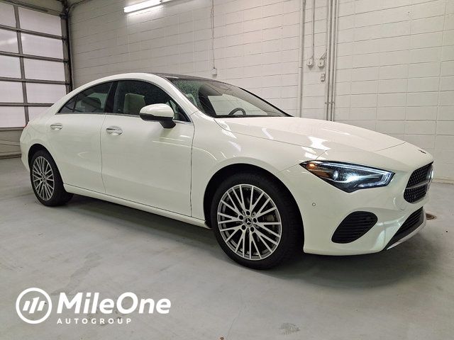 Polar White 2026 Mercedes-Benz CLA 250 4MATIC Coupe All-Wheel Drive 8-Speed Dual Clutch