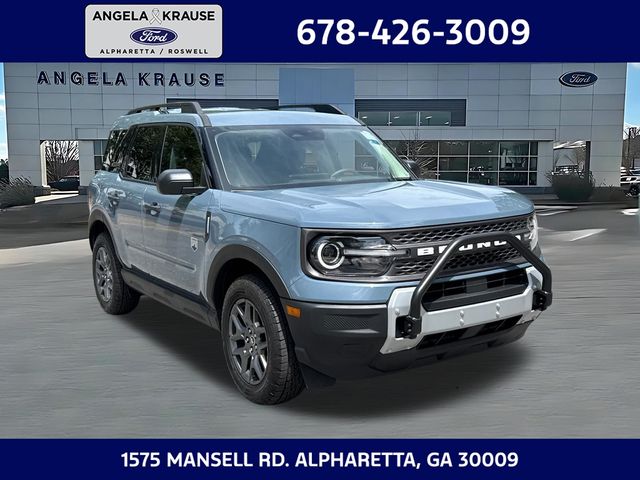 Blue (Azure Gray Metallic Tri-Coat) 2025 Ford Bronco Sport SUV / Crossover All-Wheel Drive 8-Speed Automatic