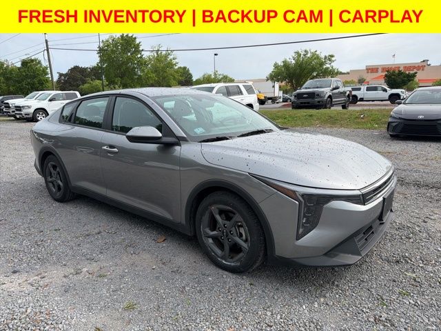 Steel Gray 2025 Kia K4 LXS FWD Sedan Front-Wheel Drive Continuously Variable Transmission