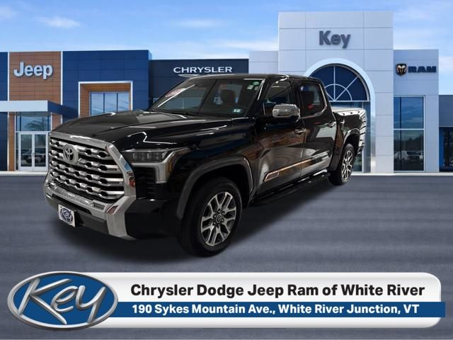 Midnight Black Metallic 2022 Toyota Tundra Pickup Truck Four-Wheel Drive Automatic