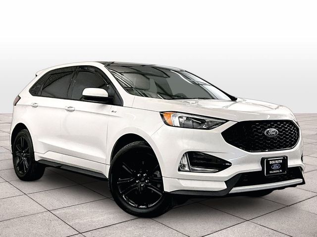 2023 Ford Edge ST Line White at Auto Express Mitsubishi