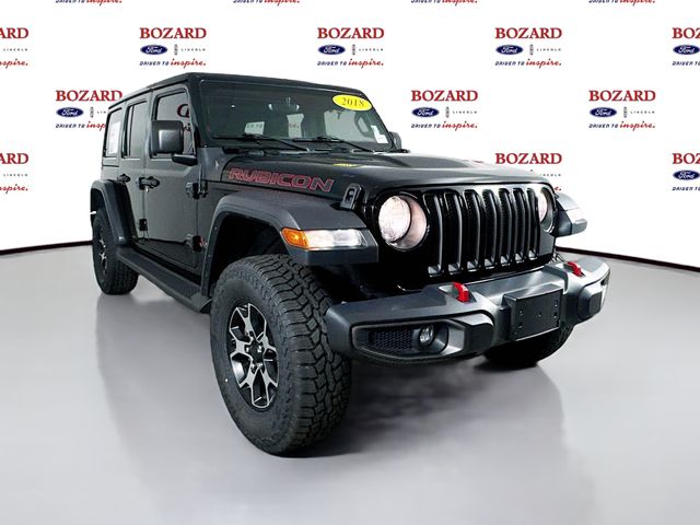 2018 Black Clearcoat Jeep Wrangler Unlimited Rubicon SUV