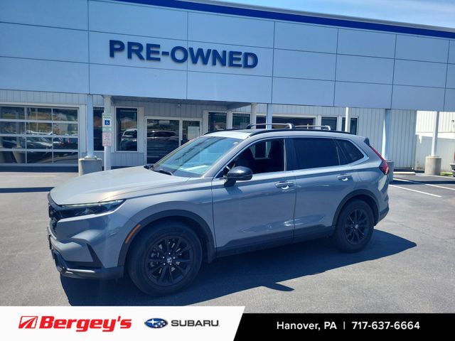 Urban Gray Pearl 2023 Honda CR-V Hybrid SUV / Crossover All-Wheel Drive Continuously Variable Transmission