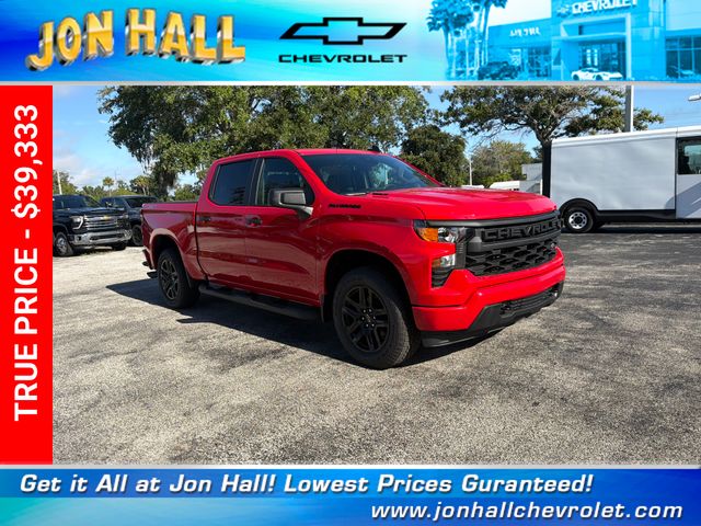 Red Hot 2026 Chevrolet Silverado 1500 Pickup Truck Four-Wheel Drive 8-Speed Automatic