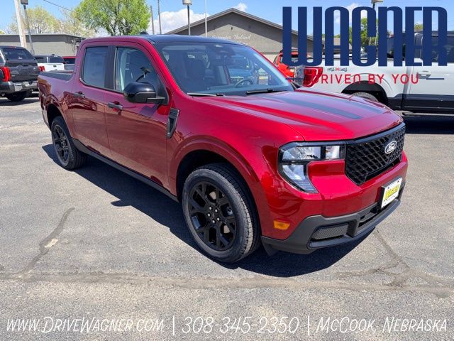 Ruby Red Metallic Tinted Clearcoat 2026 Ford Maverick Pickup Truck All-Wheel Drive 8-Speed Automatic