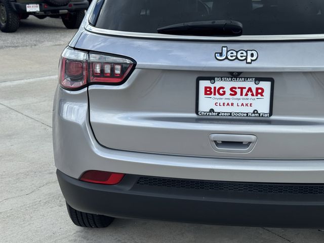 2020 Jeep Compass Latitude Silver at Mac Haik CDJR North Houston