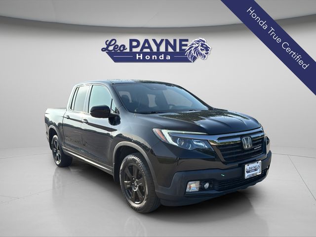Crystal Black Pearl 2019 Honda Ridgeline Pickup Truck All-Wheel Drive 6-Speed Automatic