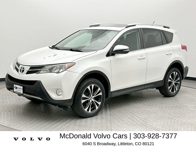White (Blizzard Pearl) 2015 Toyota RAV4 Limited AWD SUV / Crossover All-Wheel Drive 6-Speed Automatic