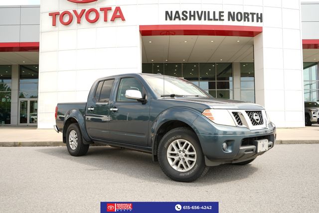 Gray (Graphite Blue) 2014 Nissan Frontier Pickup Truck 4X2 5-Speed Automatic Overdrive