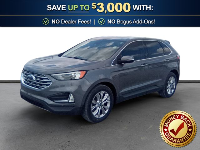 Gray Metallic 2022 Ford Edge SUV / Crossover All-Wheel Drive 8-Speed Automatic