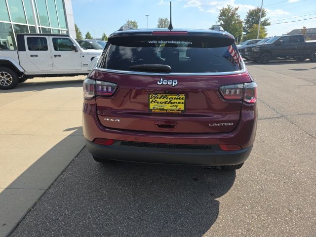2022 Jeep Compass Limited - Velvet Red Pearlcoat exterior view 6