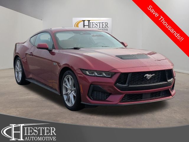 Pink (Magenta) 2025 Ford Mustang Coupe Rear-Wheel Drive 6-Speed Manual