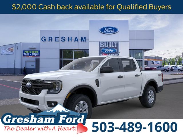Oxford White 2026 Ford Ranger Pickup Truck Four-Wheel Drive Automatic
