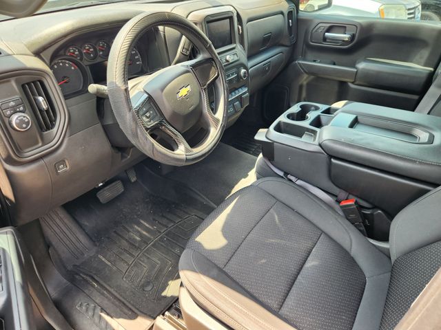 2021 Chevrolet Silverado 1500 Custom Blue at Texan Dodge Chrysler Jeep Ram