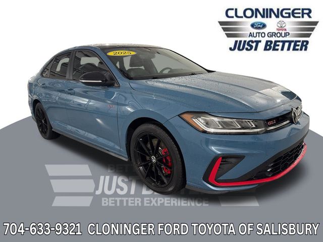 Monterey Blue 2025 Volkswagen Jetta GLI Autobahn FWD Sedan Front-Wheel Drive Automatic