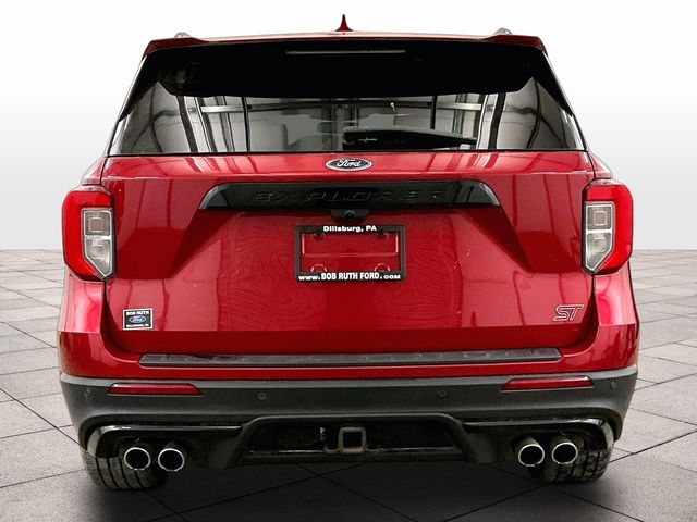 2020 Ford Explorer ST Red at Klick Lewis Buick Chevrolet