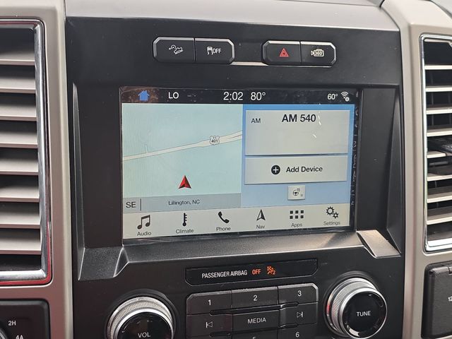 Used 2016 White Platinum Clearcoat Metallic Ford Lariat image 21