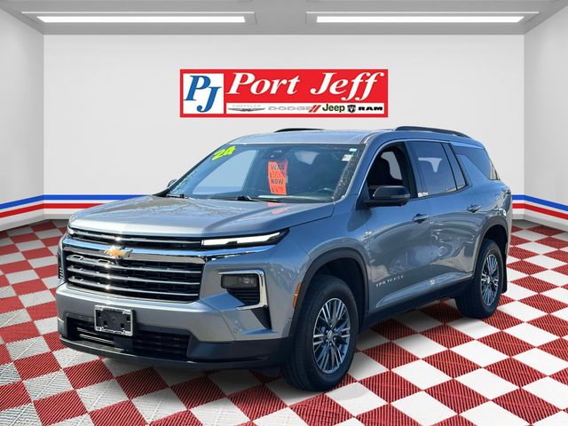Sterling Gray Metallic 2024 Chevrolet Traverse LT AWD SUV / Crossover Four-Wheel Drive 8-Speed Automatic