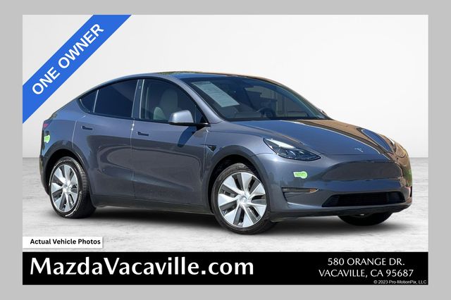 Midnight Silver Metallic 2023 Tesla Model Y SUV / Crossover All-Wheel Drive 1-Speed Automatic