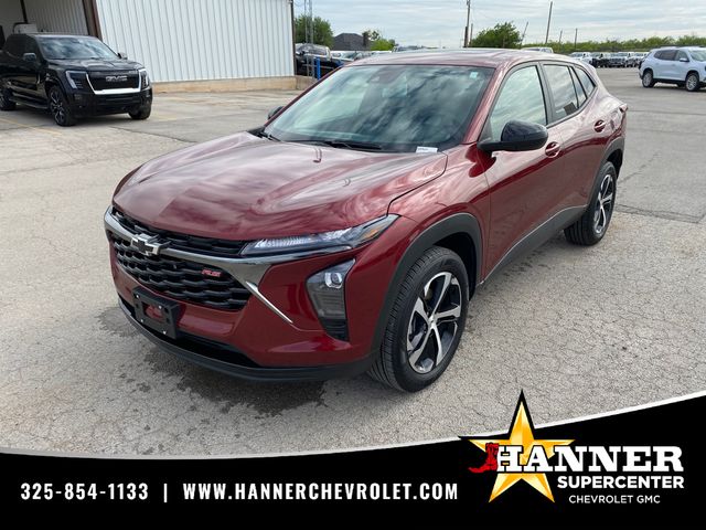 Red (Crimson Metallic) 2025 Chevrolet Trax RS with 1RS FWD SUV / Crossover Front-Wheel Drive 6-Speed Automatic