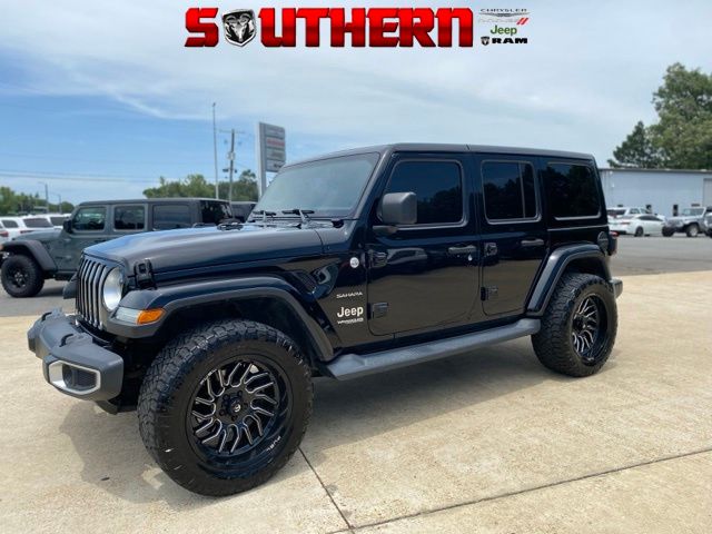 Black Clearcoat 2020 Jeep Wrangler SUV / Crossover Four-Wheel Drive 8-Speed Automatic
