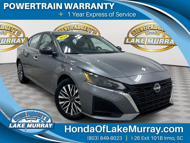 Gray (Gun Metallic) 2024 Nissan Altima Sedan Front-Wheel Drive Continuously Variable Transmission