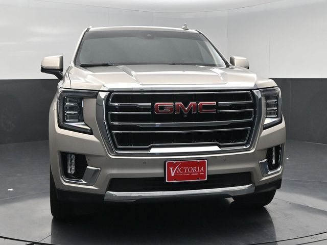 2021 GMC Yukon XL SLT Beige at Bayway Cadillac of The Woodlands