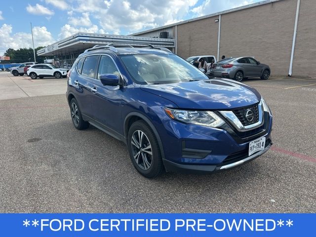 Caspian Blue Metallic 2020 Nissan Rogue SV FWD SUV / Crossover Front-Wheel Drive Continuously Variable Transmission