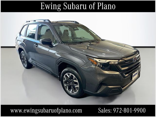 Gray Metallic 2026 Subaru Forester Crossover AWD SUV / Crossover All-Wheel Drive Continuously Variable Transmission