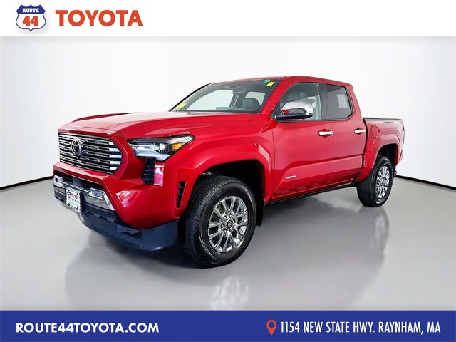 Red 2026 Toyota Tacoma Limited Double Cab 4WD Pickup Truck Four-Wheel Drive 8-Speed Automatic