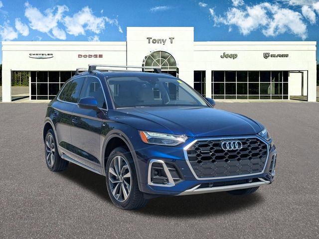 Blue Metallic 2023 Audi Q5 quattro Premium S Line 45 TFSI SUV / Crossover All-Wheel Drive 7-Speed Automatic