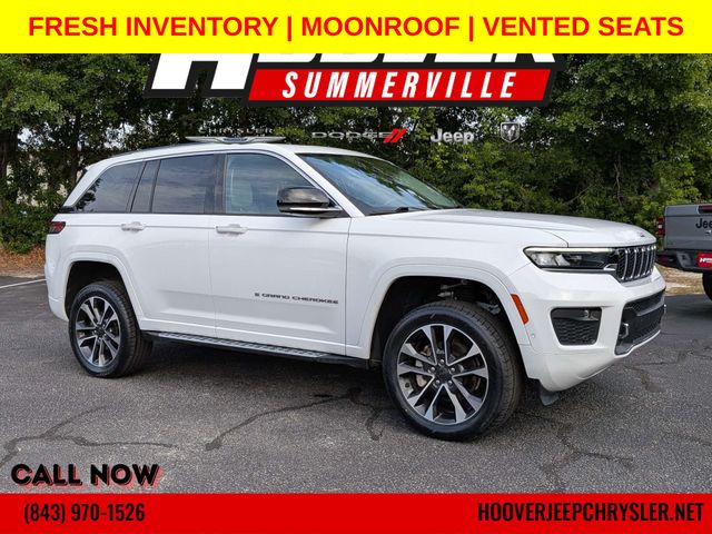 Bright White Clearcoat 2022 Jeep Grand Cherokee SUV / Crossover Four-Wheel Drive 8-Speed Automatic