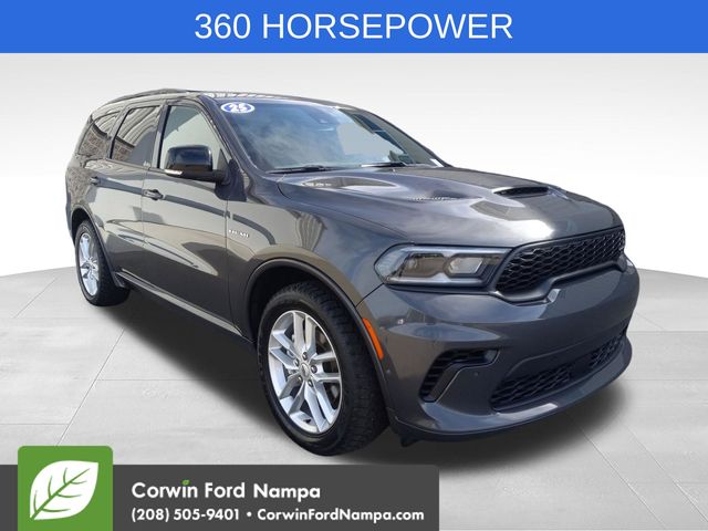 Vapor Gray 2025 Dodge Durango R/T Plus AWD SUV / Crossover All-Wheel Drive 8-Speed Automatic