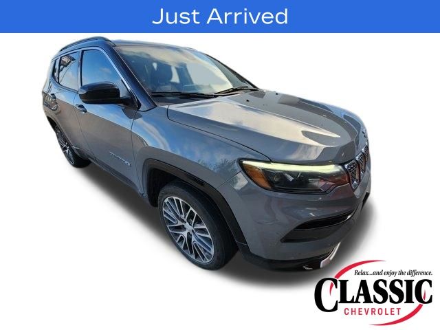 Sting-Gray Clearcoat 2023 Jeep Compass Limited 4WD SUV / Crossover Four-Wheel Drive 8-Speed Automatic